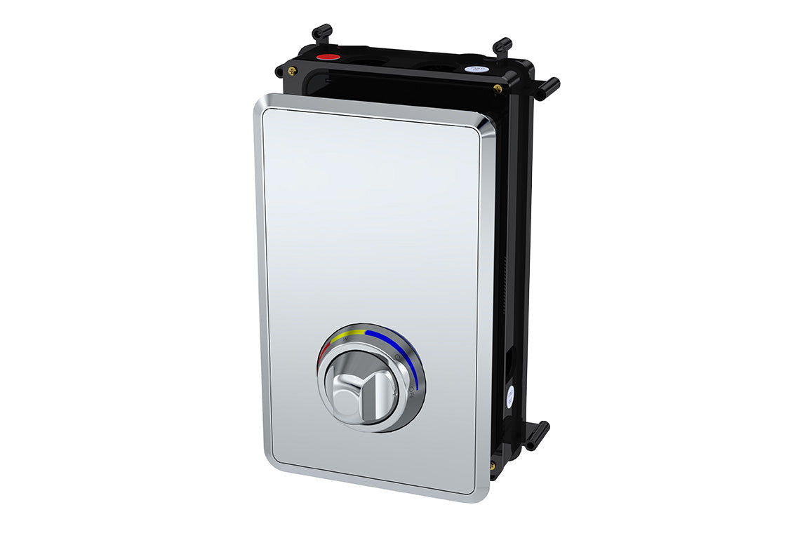 Aquablend Restore Thermostatic Sequential Wall Mixer - Front-of-Wall Assembly