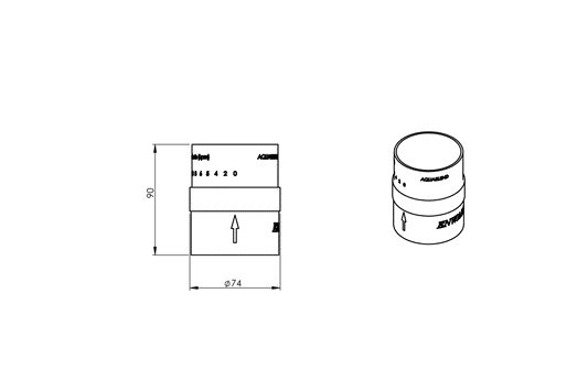 Flow Cup - Aquablend Blue