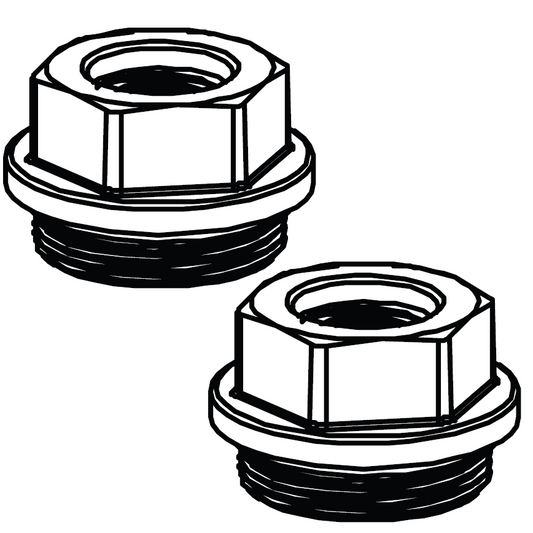Aquablend - 1000/1500 Inlet Cap with O-ring (Pair ) to Suit Pressure Test Point with O-ring