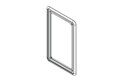 Aquablend Face Plate Bracket - Chrome