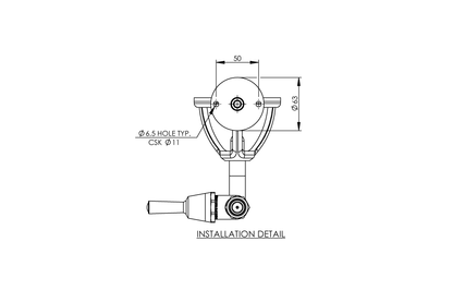 Type 44/1 Wall Mounted Fountain & Bracket - Lever Action
