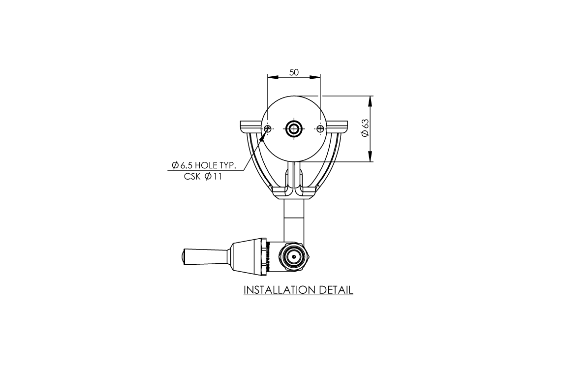 Type 44/1 Wall Mounted Fountain & Bracket - Lever Action