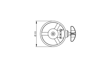Type 45 Upright Fountain - Cam Action