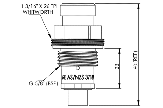 Stuffing Box Assembly - Button Action
