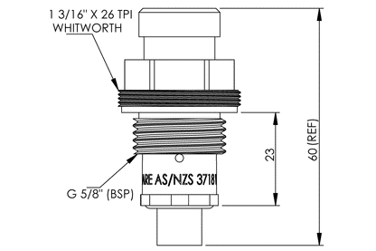 Stuffing Box Assembly - Button Action