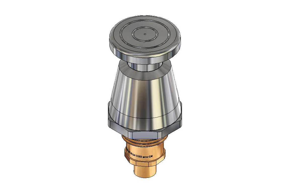 Spare Part Spring Action Top Assembly to suit Foot Op Push Button - Enware
