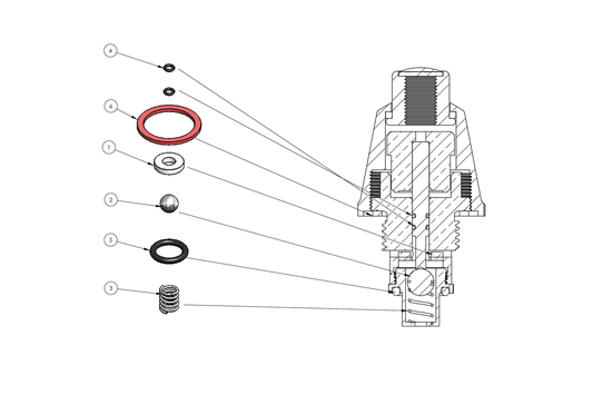 Spring Action Service Kit - Post 1997