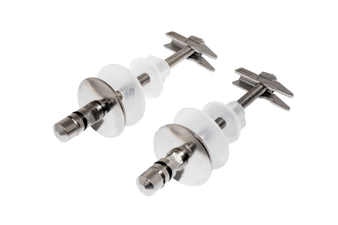 Spare Part: CARE700 Seat Hinge Kit for Standard Soft Close Seat - No Arms