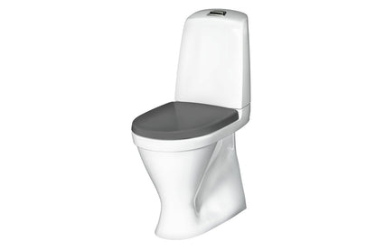 Care 700 Series Toilet S-Trap Raised Height with Grey Soft Close Seat