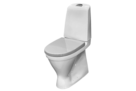 Care 700 Series Toilet S-Trap Raised Height with Grey Soft Close Seat