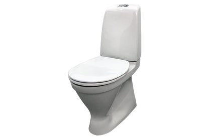 Care 700 Series Close-Coupled Toilet S-Trap Raised Height with White Care Seat