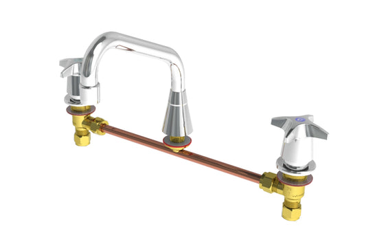 Concealed Spindle Forward Bowl Sink Set with SP010 Spout - Jumper Valve