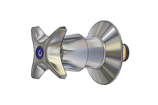 Concealed Spindle Recess Adaptor Wall Top Assembly - Jumper Valve