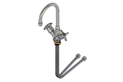 Concealed Spindle: Dual Mixer - SP020 Spout & CS370