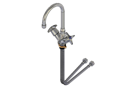 Concealed Spindle: Dual Mixer - SP020 Spout & CS370