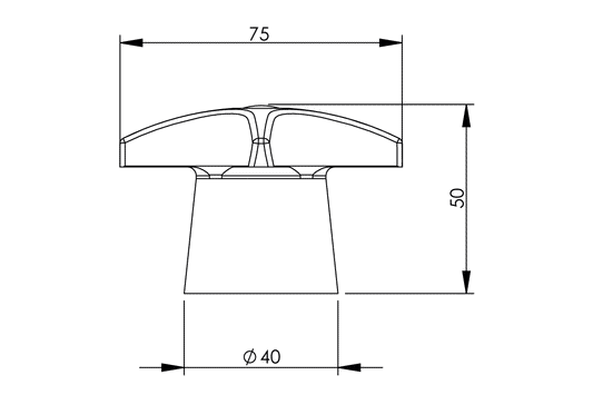 CS Handle and Skirt only