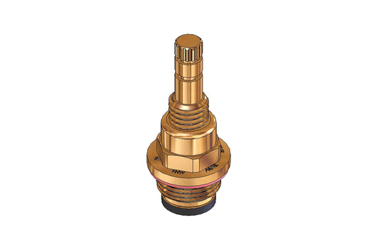 Concealed Spindle - Basin/Sink Stuffing Box Assembly - Jumper Valve