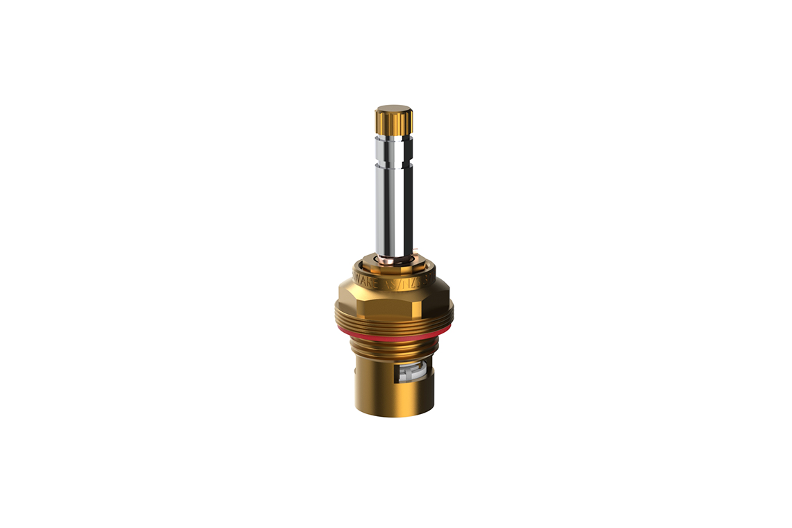 Concealed Spindle: Bib/Pillar Stuffing Box Assembly - 1/2 Turn Ceramic Disc