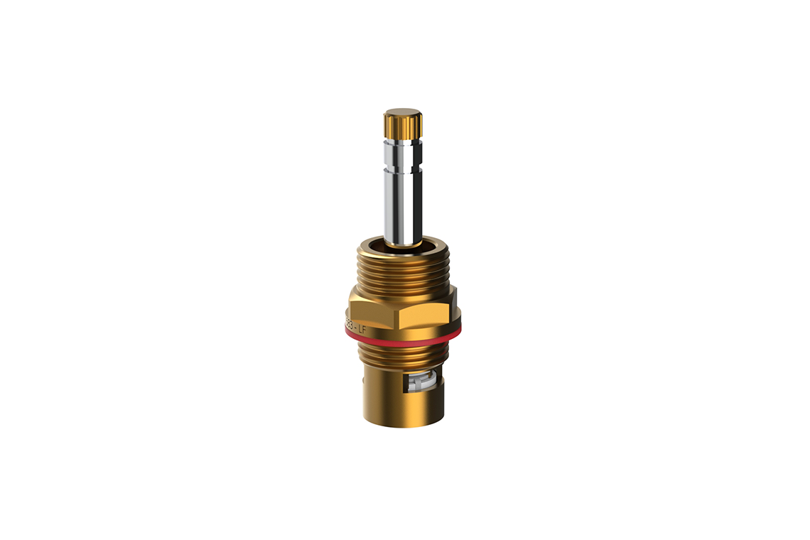 Concealed Spindle: Basin/Sink Stuffing Box Assembly - 1/2 Turn Ceramic Disc