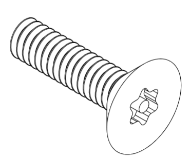 Detention: Recess Adaptor - Handle Lock Screw