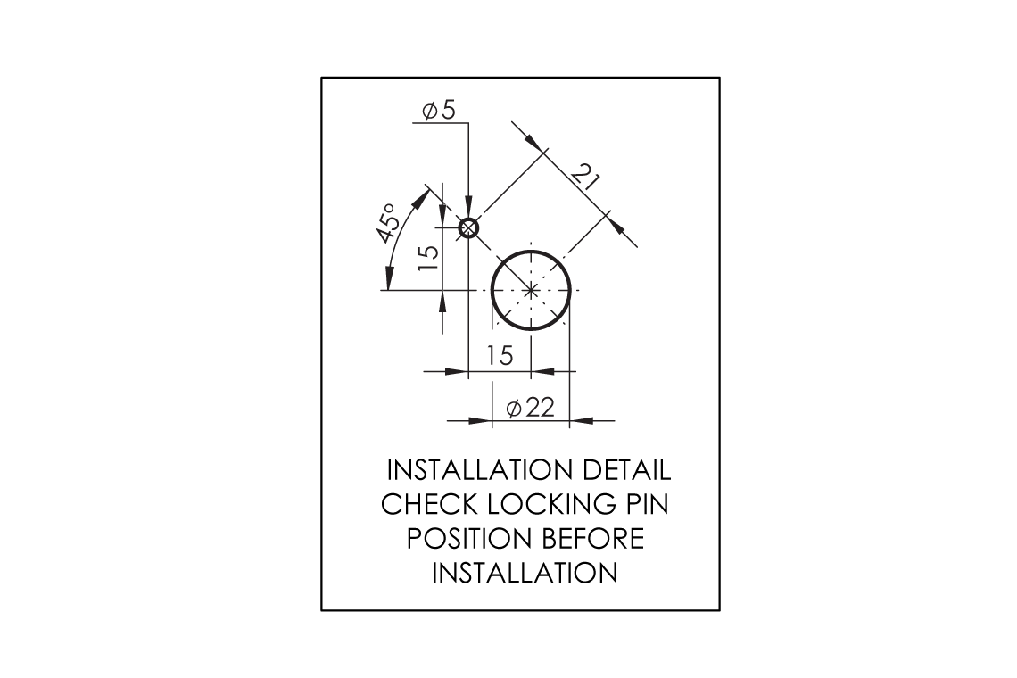 Detention Basin Outlet Wall Mounted with Anti Vandal Aerator