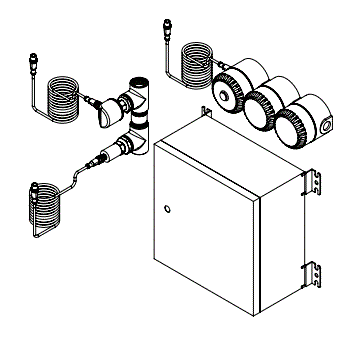 Plug and Play Alarm System with Combination Audio Visual and BMS Capability