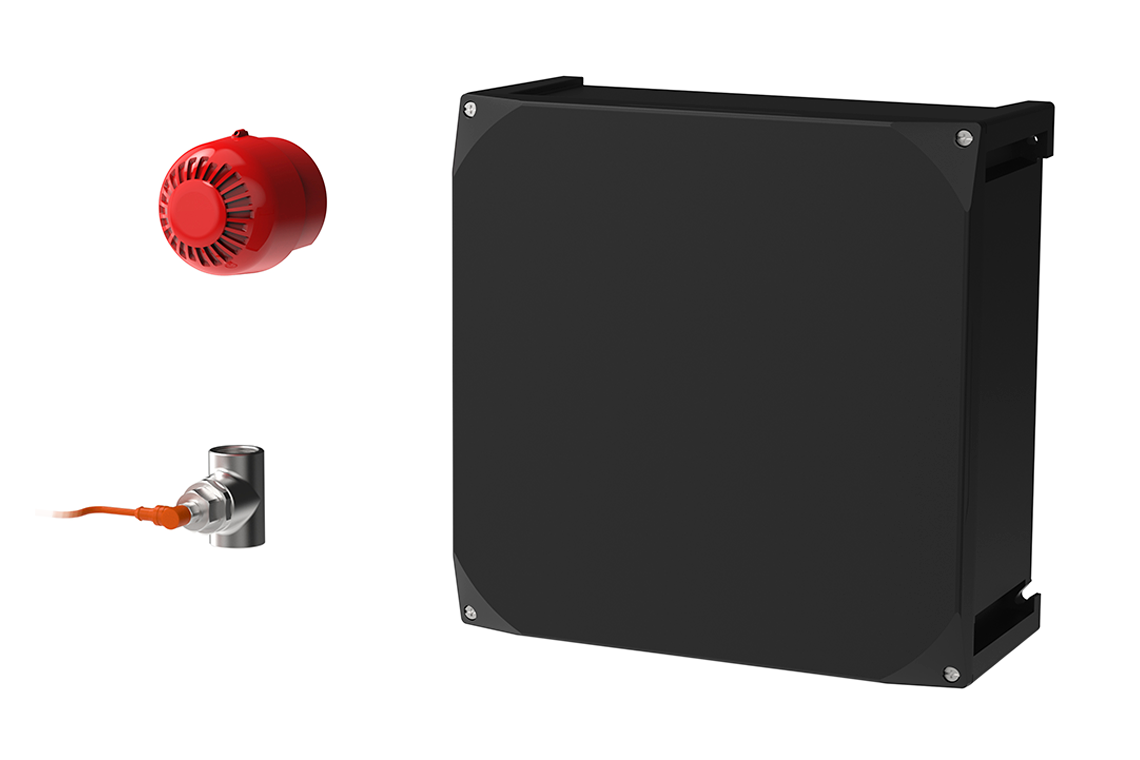 24V Hazardous Alarm System: Audio Visual Alarm