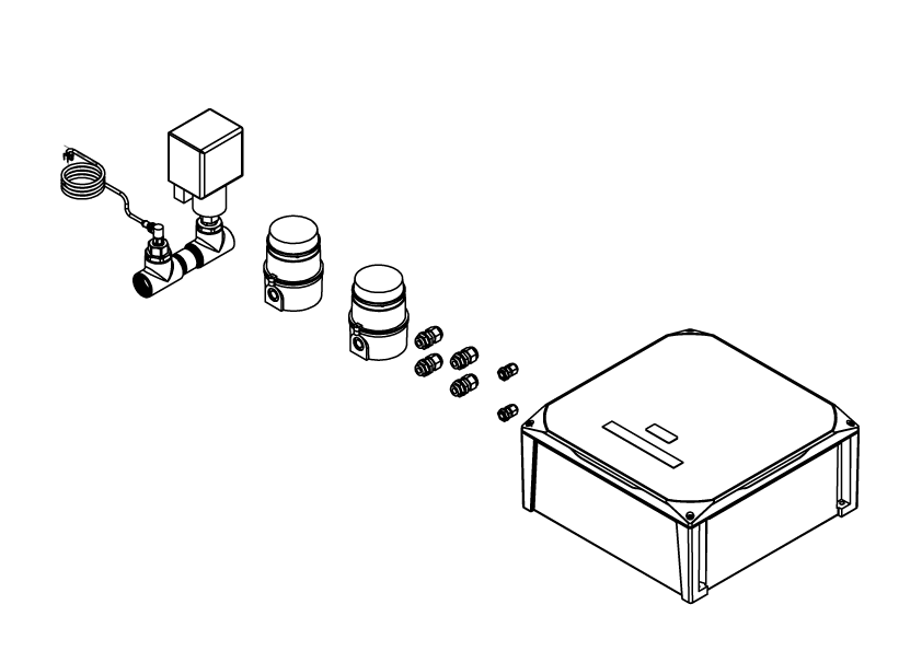 24V Hazardous Alarm System with Audio Visual Alarm and BMS Capability