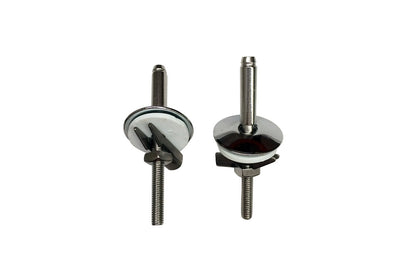 Wall Faced Rimless Close-Coupled Toilet Suite - Raised - EBTWS152 Hinge Kit For Soft Close Seat