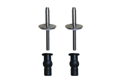Wall Faced Rimless Close-Coupled Toilet Suite - Raised - EBTWS152 Hinge Kit For Soft Close Seat