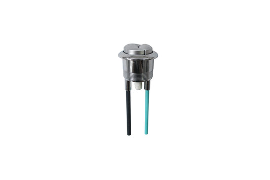 Wall Faced Rimless Close-Coupled Toilet Suite - Dual Flush Button Kit