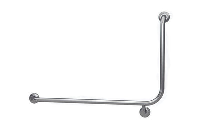 Wellbeing Grab Rail 965mm 90° - Left Hand & ECASS965L90BLK & ECASS965L90CP & ECASS965L90SS