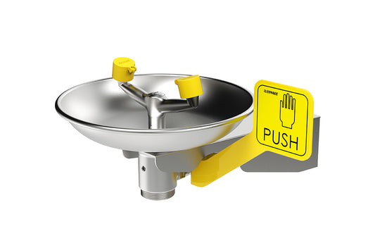 Emergency Eyewash Wall Mounted Hand Operated & EEE120