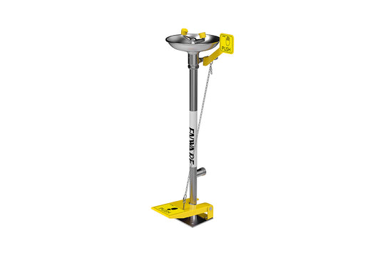 Emergency Eye Wash Pedestal Mounted - Hand/Foot Operated & EEE210