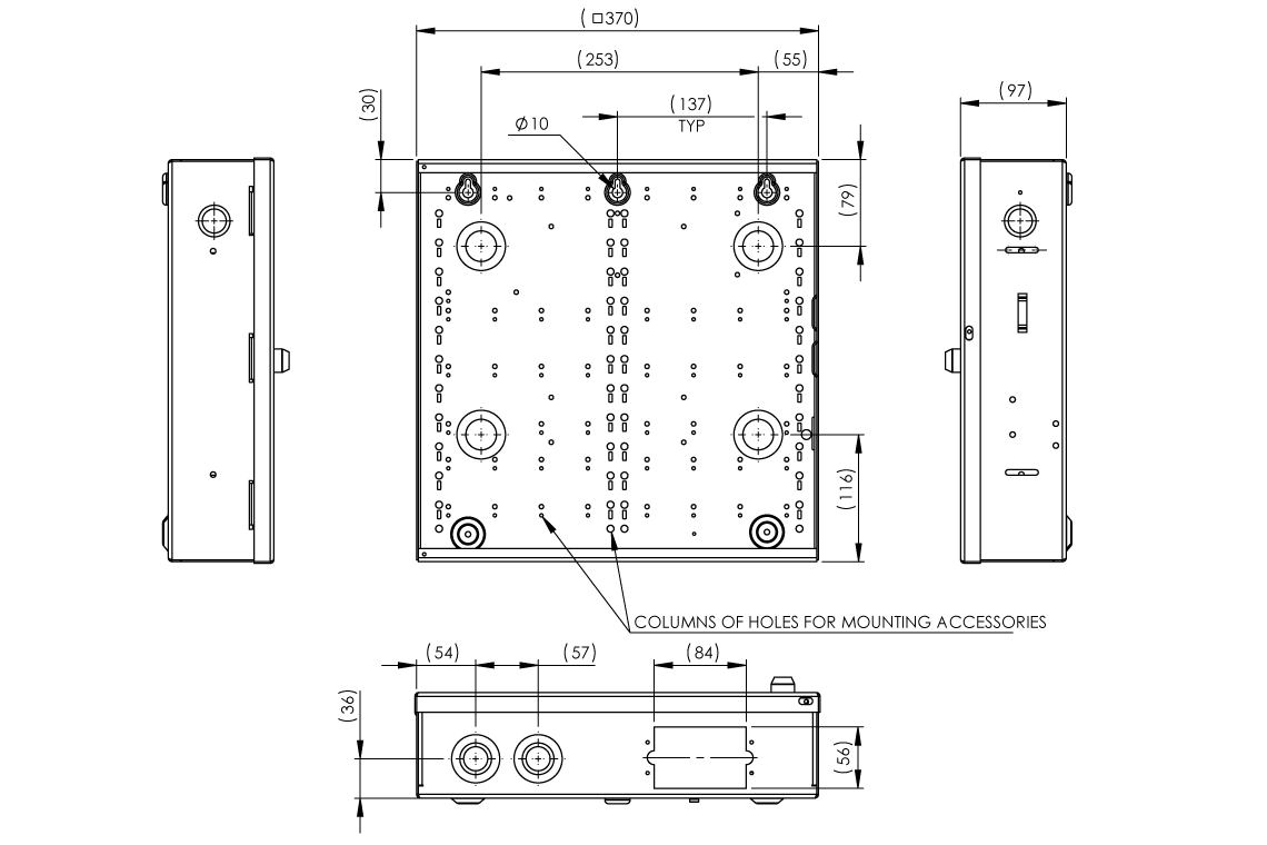 SW RDC Lockable Enclosure Internal