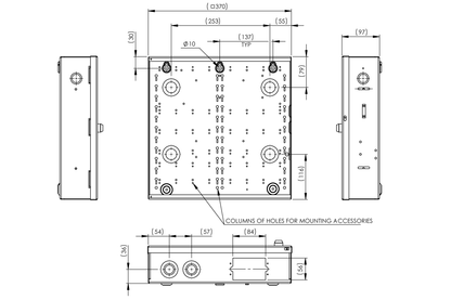 SW RDC Lockable Enclosure Internal