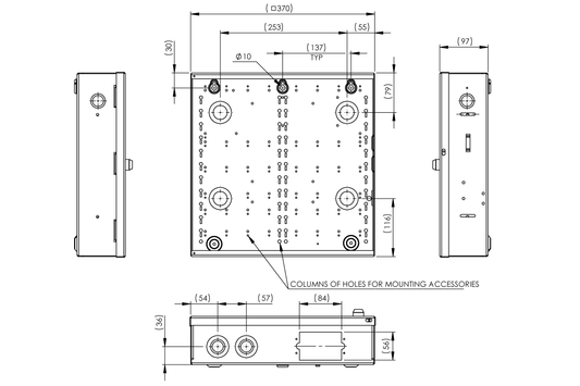 SW RDC Lockable Enclosure Internal