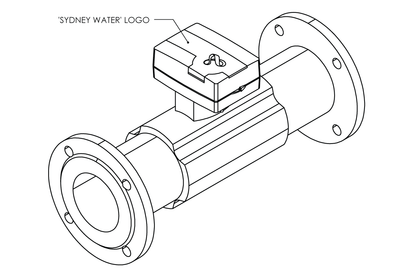 HYDRUS2 COLD DN100 RADIO/PULSE SYDNEY WATER