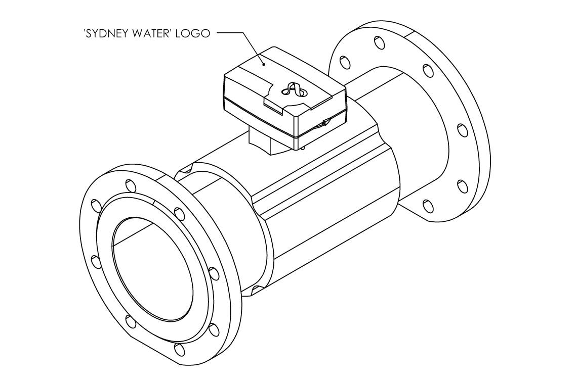 HYDRUS2 COLD DN150 L500mm RADIO/PULSE SYDNEY WATER