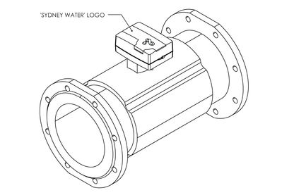HYDRUS2 COLD DN200 L520mm RADIO/PULSE SYDNEY WATER