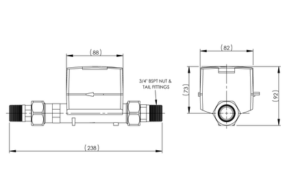 HYDRUS2 COLD DN20 RADIO SYDNEY WATER
