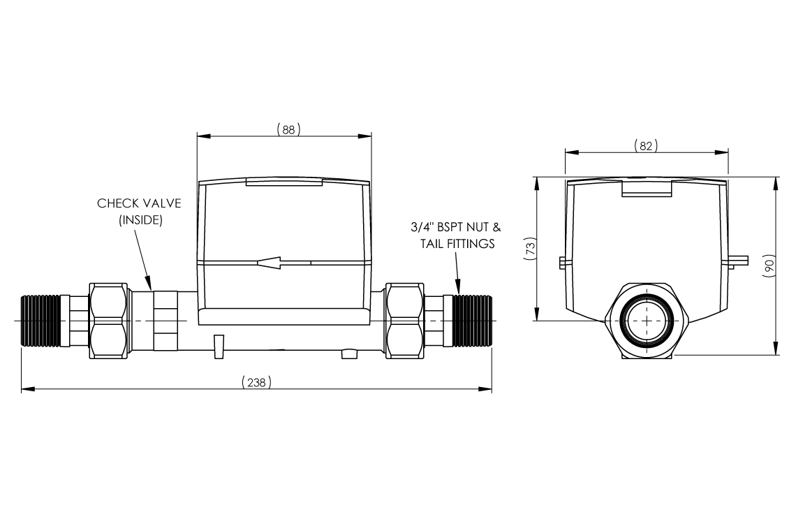 HYDRUS2 COLD DN20 MBUS