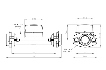 HYDRUS2 COLD DN40 RADIO/PULSE