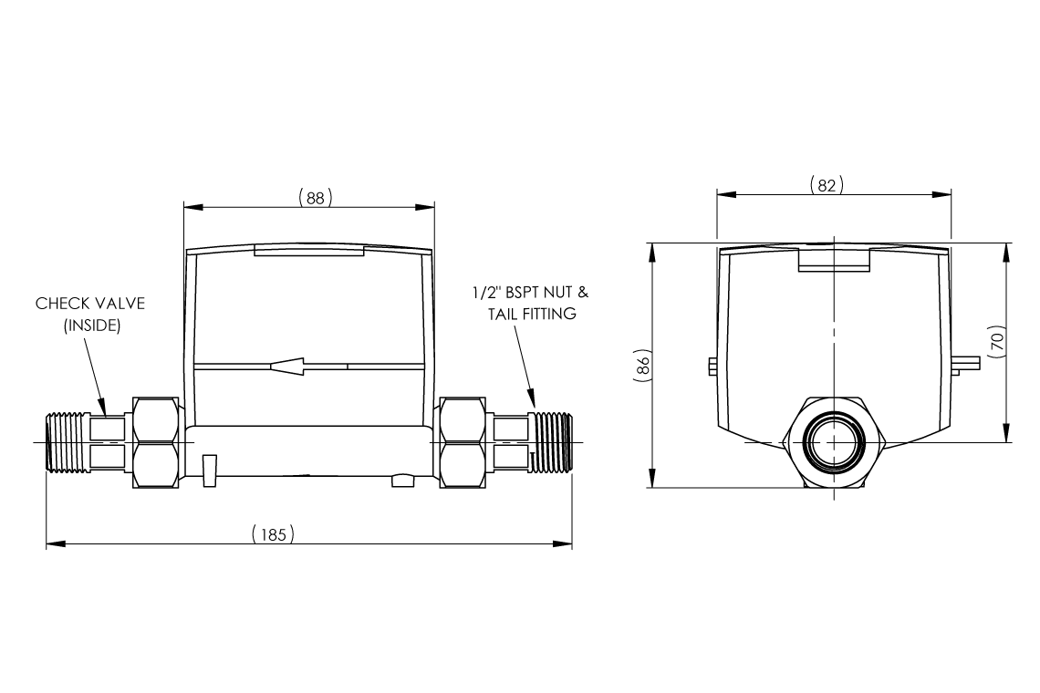 HYDRUS2 HOT DN15 MBUS