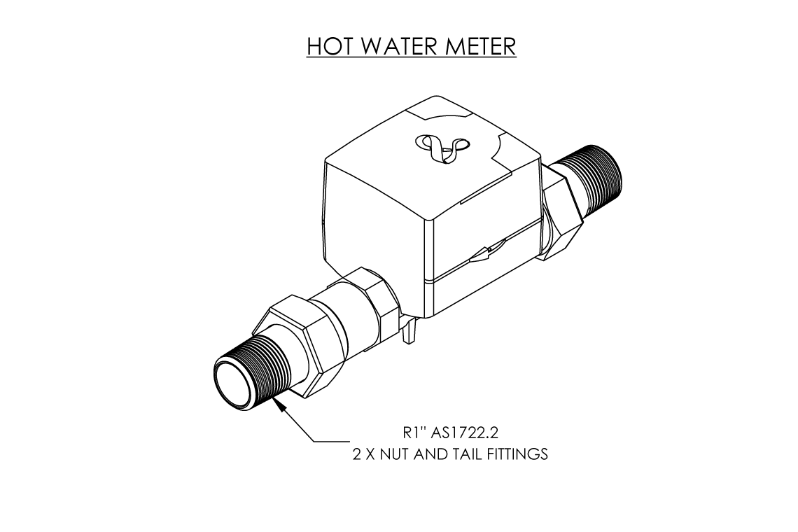 HYDRUS2 HOT DN25 MBUS