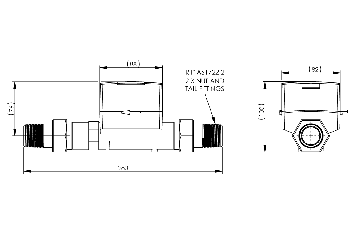HYDRUS2 HOT DN25 RADIO/PULSE