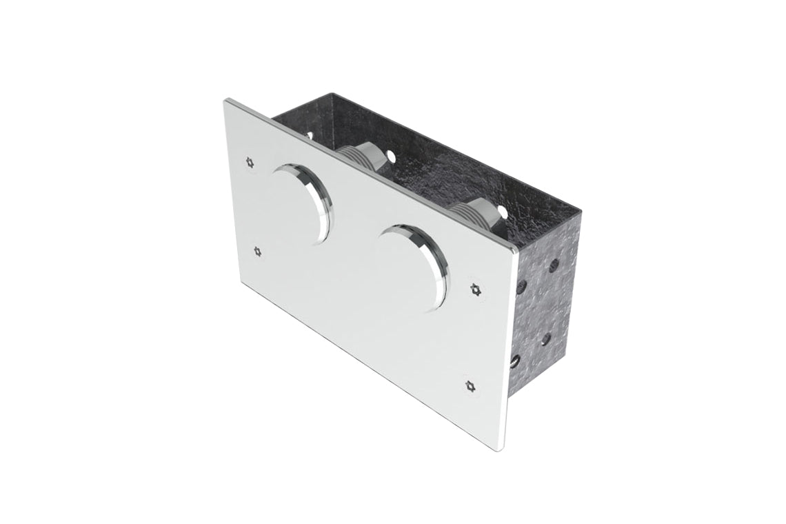 Two Button Control Kit - Front Access for In Wall Application - Adjustable Time