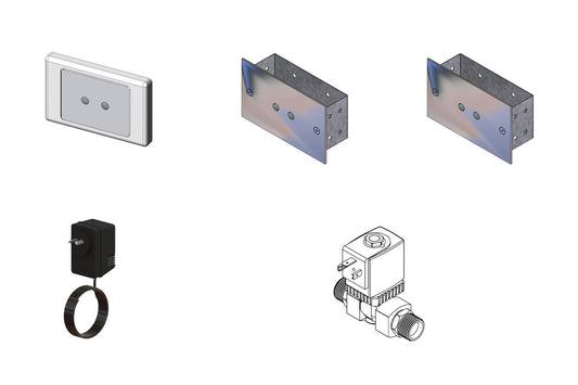 EMW802/803/804 Wall Sensor Kits - Enmatic 24V Solenoid Valve 1/2 Inch