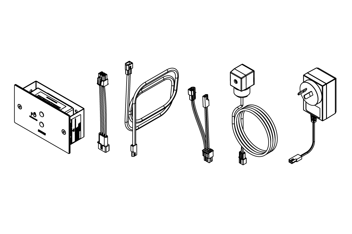 EMW802/803/804 Wall Sensor Kits - On/Off Stainless Steel Sensor Suits ...