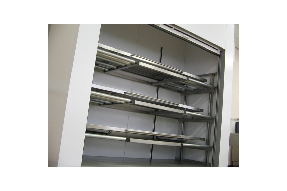 LEEC Free Standing Racking: Side Loading 3 Tier